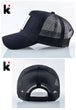 Stylish Animal Design Trucker Caps - Indigo-Temple
