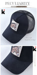 Stylish Animal Design Trucker Caps - Indigo-Temple