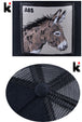 Stylish Animal Design Trucker Caps - Indigo-Temple
