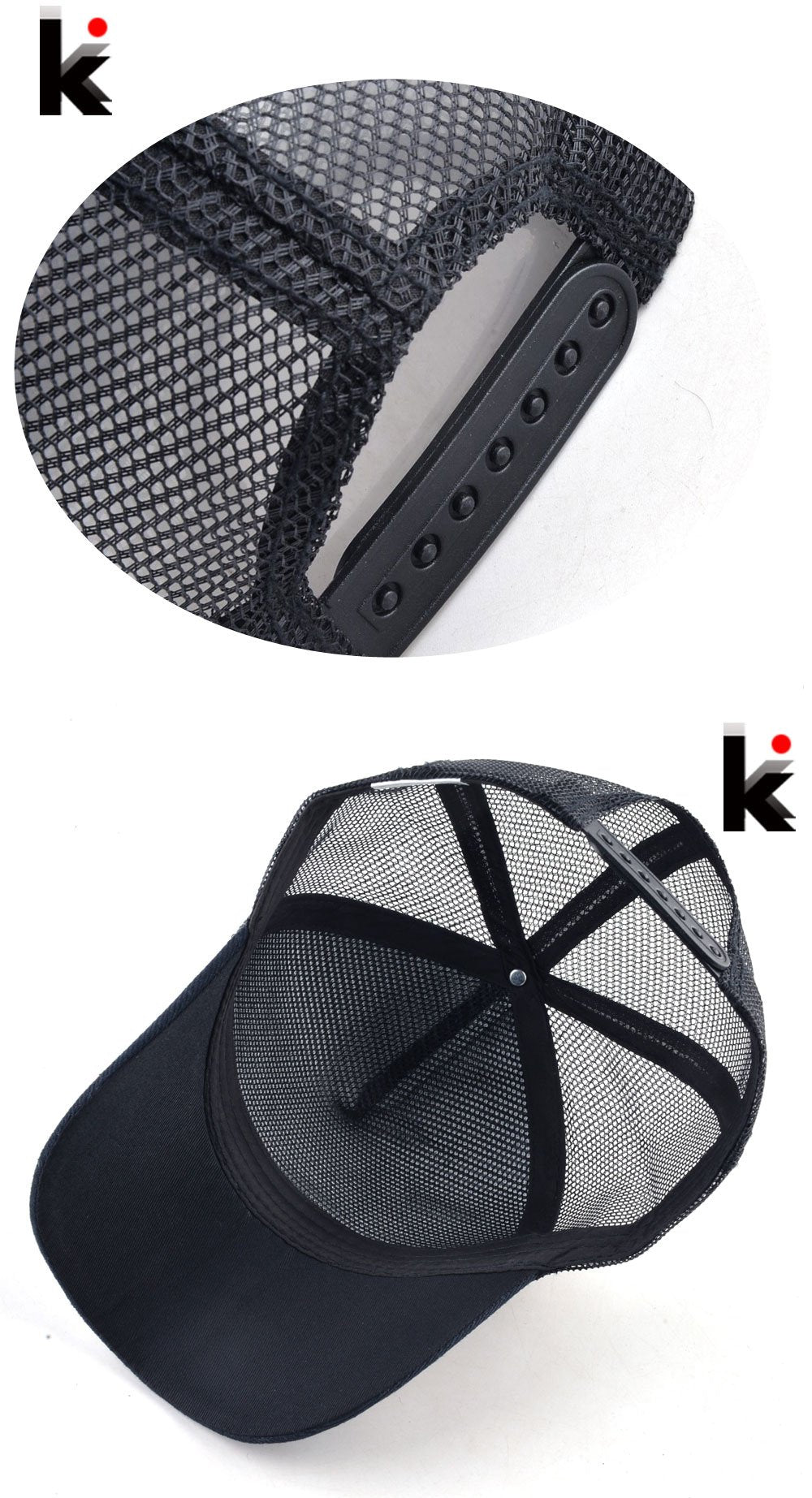 Stylish Animal Design Trucker Caps - Indigo-Temple