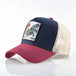 Stylish Animal Design Trucker Caps - Indigo-Temple
