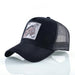 Stylish Animal Design Trucker Caps - Indigo-Temple