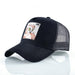 Stylish Animal Design Trucker Caps - Indigo-Temple