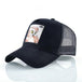 Stylish Animal Design Trucker Caps - Indigo-Temple