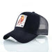 Stylish Animal Design Trucker Caps - Indigo-Temple