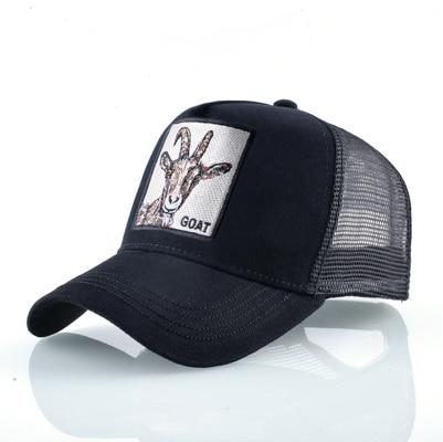 Stylish Animal Design Trucker Caps - Indigo-Temple