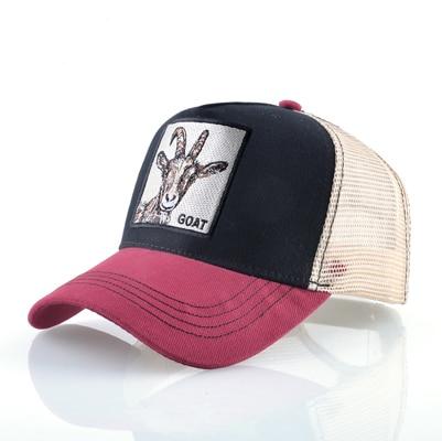 Stylish Animal Design Trucker Caps - Indigo-Temple