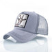 Stylish Animal Design Trucker Caps - Indigo-Temple