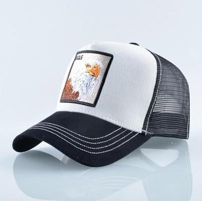Stylish Animal Design Trucker Caps - Indigo-Temple