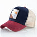 Stylish Animal Design Trucker Caps - Indigo-Temple