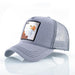 Stylish Animal Design Trucker Caps - Indigo-Temple