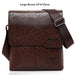 JEEP BULUO™ Leather Messenger Bag - Indigo-Temple