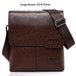 JEEP BULUO™ Leather Messenger Bag - Indigo-Temple