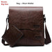 JEEP BULUO™ Leather Messenger Bag - Indigo-Temple