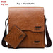 JEEP BULUO™ Leather Messenger Bag - Indigo-Temple