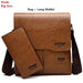 JEEP BULUO™ Leather Messenger Bag - Indigo-Temple