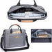 KALIDI™ Shockproof Foam and Canvas Laptop Bag - Indigo-Temple