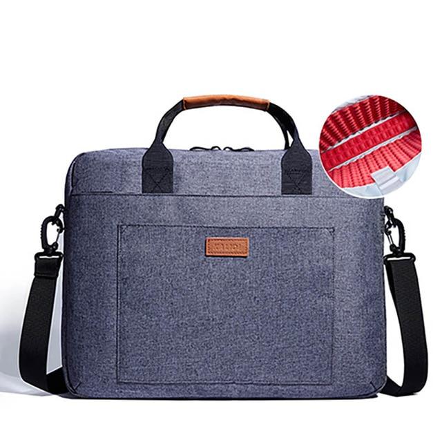 KALIDI™ Shockproof Foam and Canvas Laptop Bag - Indigo-Temple