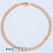 TrendsMax™ Rose Gold Unisex Chain-Link Bracelets - Indigo-Temple