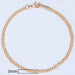 TrendsMax™ Rose Gold Unisex Chain-Link Bracelets - Indigo-Temple