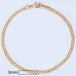 TrendsMax™ Rose Gold Unisex Chain-Link Bracelets - Indigo-Temple