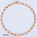 TrendsMax™ Rose Gold Unisex Chain-Link Bracelets - Indigo-Temple