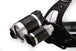 4-mode 8000Lm  LED Headlamp Set - Indigo-Temple