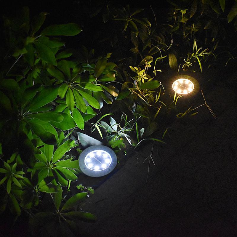 SolarCharge™ Garden Ground Solar powered  Light (2/4/8 pcs set) - Indigo-Temple