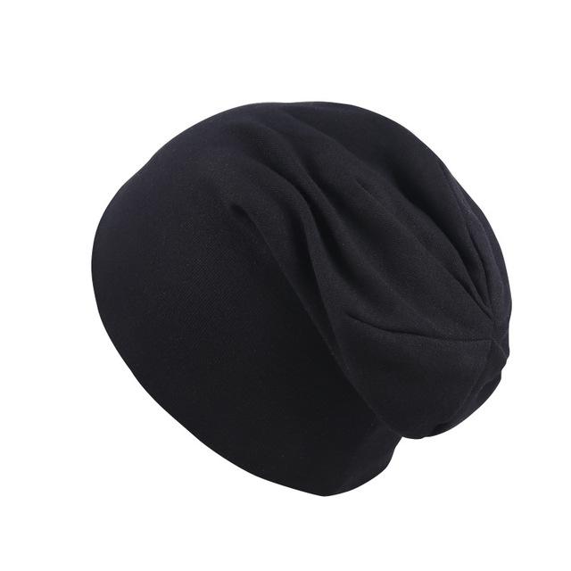 100% Cotton Slouchy Beanie Hat for Babies - Indigo-Temple
