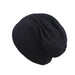 100% Cotton Slouchy Beanie Hat for Babies - Indigo-Temple