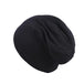 100% Cotton Slouchy Beanie Hat for Babies - Indigo-Temple