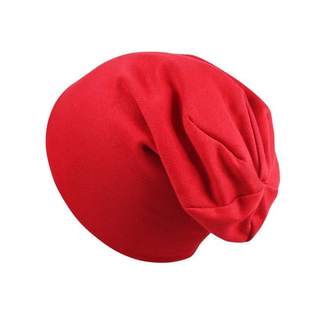100% Cotton Slouchy Beanie Hat for Babies - Indigo-Temple