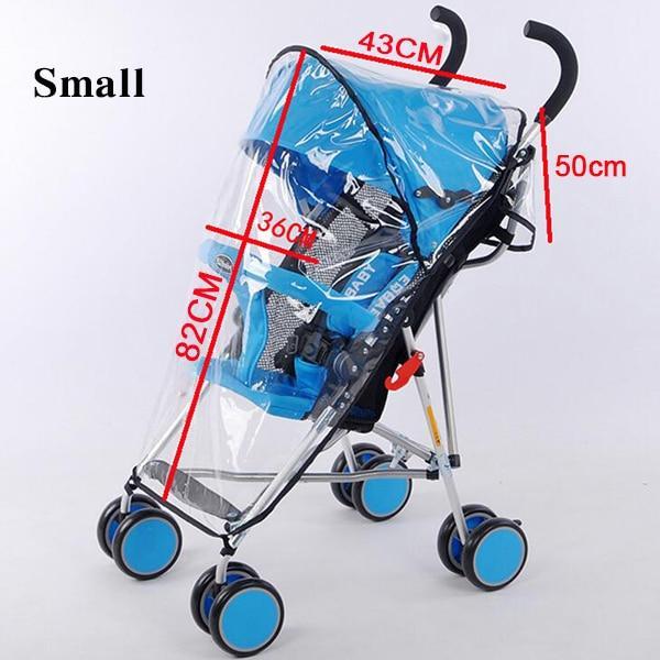 Universal Stroller Windproof And Rainproof Cover - Indigo-Temple