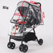Universal Stroller Windproof And Rainproof Cover - Indigo-Temple
