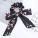 AWAYTR™ Stylish Elastic Hair-Bow Scrunchy - Indigo-Temple