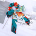 AWAYTR™ Stylish Elastic Hair-Bow Scrunchy - Indigo-Temple