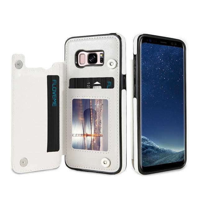 FLIP WALLET CASE FOR  SAMSUNG - Indigo-Temple