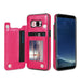 FLIP WALLET CASE FOR  SAMSUNG - Indigo-Temple
