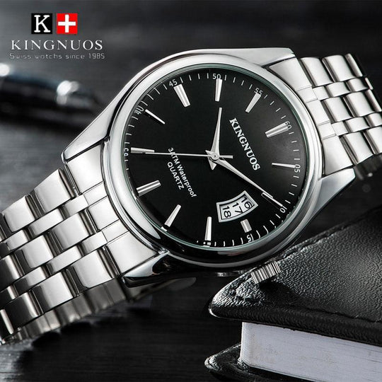 KINGNUOS™ Men's Luxury Business Watch - Indigo-Temple