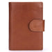MISFITS™ Vintage Snap-Closure Genuine Leather Wallet - Indigo-Temple