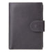 MISFITS™ Vintage Snap-Closure Genuine Leather Wallet - Indigo-Temple