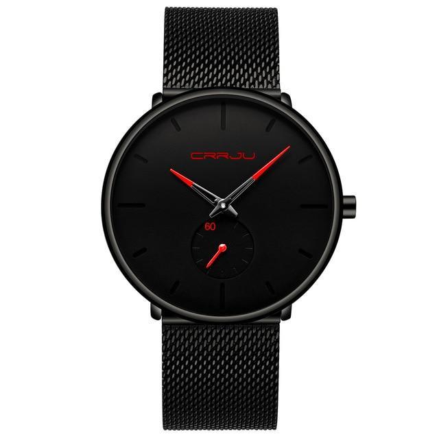CRRJU™ Unisex Casual Ultra-Slim Watch - Indigo-Temple