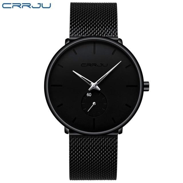 CRRJU™ Unisex Casual Ultra-Slim Watch - Indigo-Temple