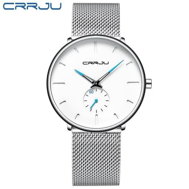 CRRJU™ Unisex Casual Ultra-Slim Watch - Indigo-Temple