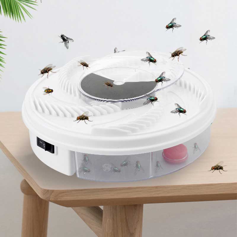 AutoSpin™ Electric Rotating Fly Trap - Indigo-Temple