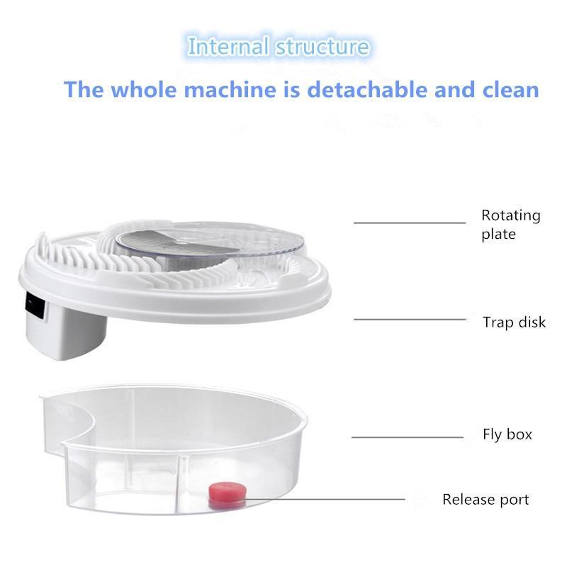 AutoSpin™ Electric Rotating Fly Trap - Indigo-Temple