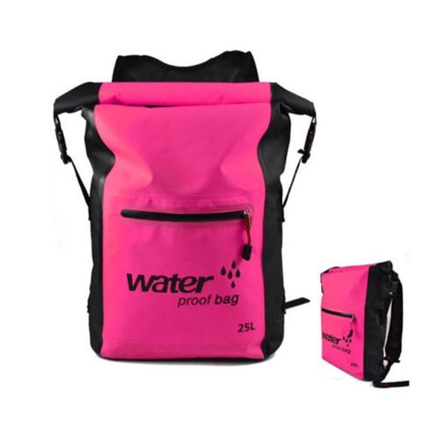 Xtreme Outdoor 25L Ultimate Waterproof Backpack - Indigo-Temple