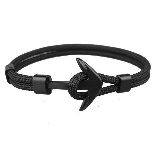 HOMOD™ Nautical Hook Unisex Rope Bracelet - Indigo-Temple