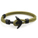 HOMOD™ Nautical Hook Unisex Rope Bracelet - Indigo-Temple