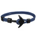 HOMOD™ Nautical Hook Unisex Rope Bracelet - Indigo-Temple